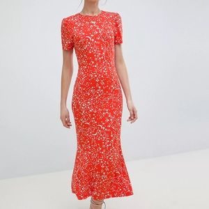ASOS maxi Tea Dres in Star Print